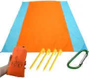 5(Five) 79x83 Beach Blankets Lightweight Compact Water Resistant Sand Proof