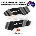 For Honda CB 600F Hornet 97-08 09 10 11 12 13 M10 10mm Mirror Extenders Adapters
