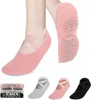 [Jaciya] Non Slip Socks for Women Yoga Socks