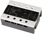 480VAC Three Phase Solid State Relay BRM3-80AA Thyristor Output Control Voltage Load 80A for Industrial Use (BRM3-120AA)