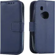 Compatible with Nokia 3310 Wallet Magnetic Closure Case Cover,Compatible with Nokia 3310 Flip Kickstand Case Blue