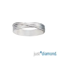 在飛比找誠品線上優惠-【Just Diamond】18K金戒指 永恆相守 對戒(男