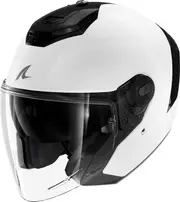 Shark RS Jet Blank, open face helmet , color: White , size: M