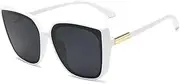 [WNCKSQ] Square SunglassesSun Glasses UV400 Fashion Driver Goggles