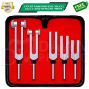 Tuning Fork Set of 5 Healing Therapy Medical Surgical Diagnostic Inst German Gr