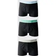 Mens Multi Man Active Performance 3 Pack Boxer