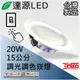 達源LED 15公分 20W LED 調光調色崁燈 無安定器 台灣製造