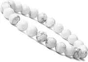[Generic] Gemstones Crystal Stretch Beaded Bracelet Unisex