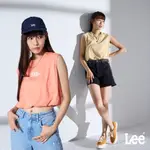 LEE 短版寬鬆背心 女 卡其 桃橘 LB416009