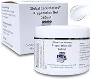 Preparation Gel 260 ml – RF Conductive Gel with Hyaluronic Acid for Radio Frequency Face and Body Machines, Skin Cooling Gel for IPL Hair Removal Device