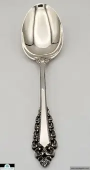 Lunt Florentine Scroll Sterling Silver Place Soup Spoon 6.75" *BRAND NEW*