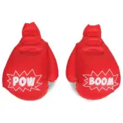 1 Pair Majik Big Boppers Giant Inflatable Boxing Gloves Red (1.5 lbs)