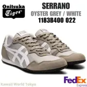 Onitsuka Tiger SERRANO OYSTER GREY / WHITE 1183B400 022 UNISEX NEW! F/S