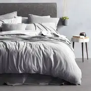 Sheridan Shaws Quilt Cover Set - in Dove
