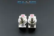 2 PCS TOGGLE SWITCH SPST ON-OFF METAL TOGGLE 2 AMP 250V 4 AMP 125V 2 PIN EC-1503
