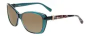Bebe BB7141-471 Lady Polarized Bi-Focal Sunglasses 41 OPTIONS Teal&Tortoise 57mm