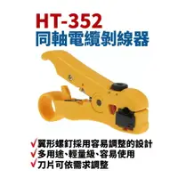 在飛比找樂天市場購物網優惠-【Suey】台灣製 HT-352 多功能同軸纜線剝線器 剝線