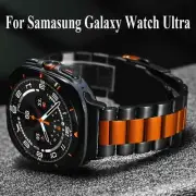 Men Titanium Band For Samsung Galaxy Watch Ultra 47mm Luxury Metal Strap