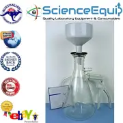 FILTRATION FLASK BUCHNER FUNNEL VACUUM PUMP FILTER PAPER / Filtration Set -250ml