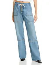 Re/Done Drawstring Beach Pants 29