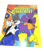 Looney Tunes Paper Doll Book Wardrobe Department Warner Bros Landoll's 1997