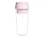 Portable Blender Juicer Cup Fruit Mixing Machine Mini Portable Rice Home Fruit Juicer Star Fruit Cup Lemon Juice Cup-Pink