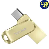 在飛比找蝦皮商城優惠-SanDisk 128GB 128G 金 Ultra lux