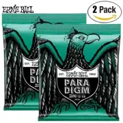 2-PACK Ernie Ball 2026 Not Even Slinky Paradigm Electric Guitar Strings 12-56