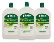 Palmolive Naturals Liquid Hand Wash Soap (3x1L ),Aloe Vera,Chamomile