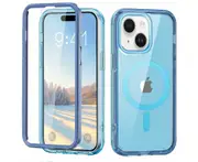 iPhone 15 Case,Shockproof Phone Case ,Scratch-Resistant Back Cover-Blue