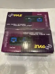Pyle Pro PCA1 Mini 2x15W Stereo Power Amplifier - RCA Cable L/R Input
