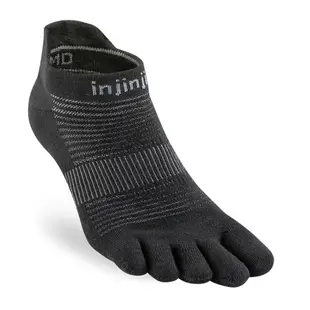 INJINJI 美國 RUN 輕量吸排五趾隱形襪 NX《黑》NAA13/五指襪/專業排汗襪/登山健行 (8.5折)