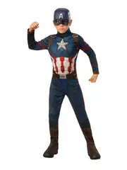 Marvel Captain America Classic Kids Dress Up Halloween Party Costume