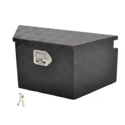 26"X13.3"X12" Aluminum Trailer Tongue Tool Box Pickup Truck Bed Toolbox Storage