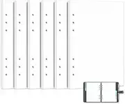 A5 Blank Refill Paper, Ring Binder Inserts - Economy Set with 270 Sheets (540 Pages) 100 g/m² Premium Paper. Refill, Insert Sheets for Notebooks, Planners, Organisers and Calendars with 6 Holes