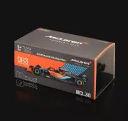 2022 F1 Daniel Ricciardo McLaren Mercedes MCL36 Diecast Car Model & Driver 1:43