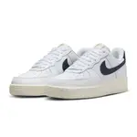 【NIKE】W AIR FORCE 1 07 NN 女鞋 休閒鞋 金標 白藍-FZ6768100