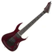 B.C.Rich Shredzilla 8 Prophecy Archtop With Floyd Rose Black Cherry Quilt