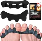 Correct Toes Adjustable Toe Spacers Toe Separators for Foot and Bunion Pain ....