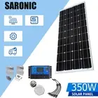 12V 350W Fixed Solar Panel Kit Mono 350 Watt Generator Caravan Camping Charger