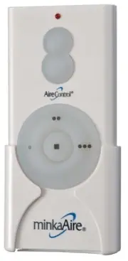 MinkaAire RC211 White Hand Held 32 Bit Airecontrol Ceiling Fan Remote System