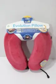 CABEAU Evolution Pilow Travel Neck Memory Foam Neck Support Adjustable