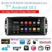 Car Stereo Radio DVD Player GPS Navigation For Jeep Wrangler Unlimited 2007-2012
