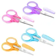 4 Pcs Mini Scissors Small Embroidery Scissors Stainless Steel Scissors with P...