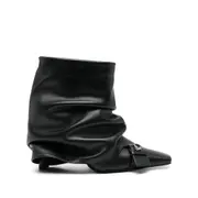[The Attico] The Attico 95mm Juno Boots 38.5 IT BLACK