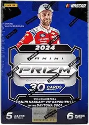 2024 Panini Prizm Racing Hobby Exclusive Blaster Box, 6 Packs per Box, 5 Cards per Pack