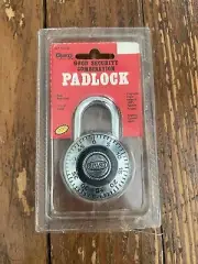 NOS Guard Combination Padlock, Never Opened