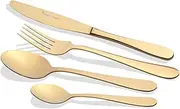Stanley Rogers Albany Cutlery 24-Piece Set, Gold