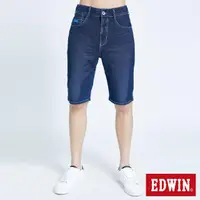 在飛比找momo購物網優惠-【EDWIN】男裝 JERSEYS 透氣寬鬆EJ3迦績短褲(