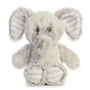 Cuddler Elvin Elephant Rattle Aurora Ebba Plush 6.5" standing Super Soft#20996